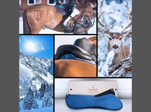 Winderen Ugró Nyeregemelő, Slim/Comfort, Peacock