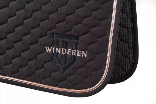 Winderen Díjlovas Nyeregalátét, Anthracite/Rose Gold