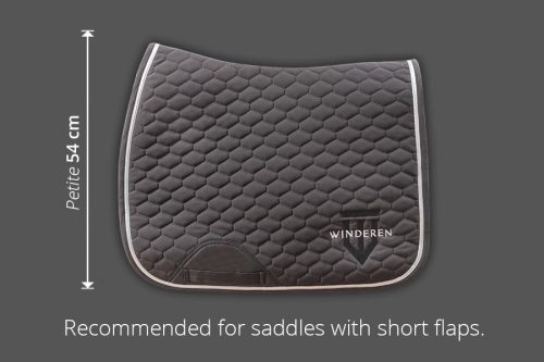 Winderen Díjlovas Nyeregalátét, Anthracite/Silver