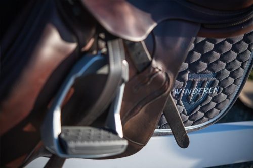 Winderen Díjlovas Nyeregalátét, Anthracite/Silver