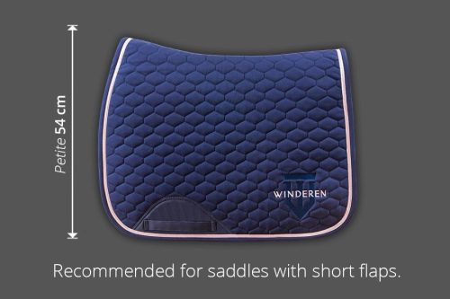 Winderen Díjlovas Nyeregalátét, Navy/Rose Gold