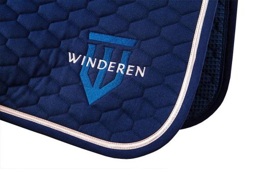 Winderen Díjlovas Nyeregalátét, Navy/Rose Gold