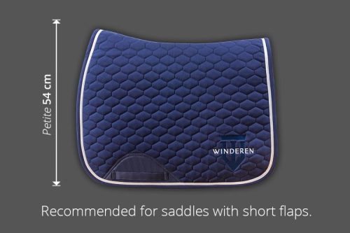 Winderen Díjlovas Nyeregalátét, Navy/Silver