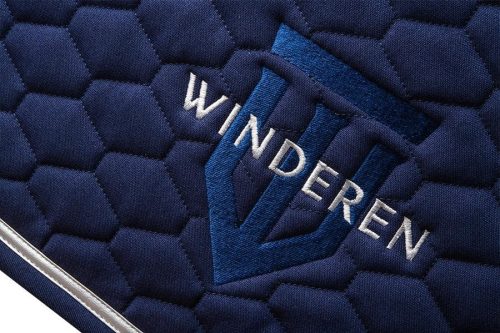 Winderen Díjlovas Nyeregalátét, Navy/Silver