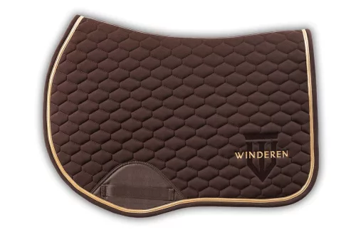 Winderen Ugró Nyeregalátét, Espresso/Gold