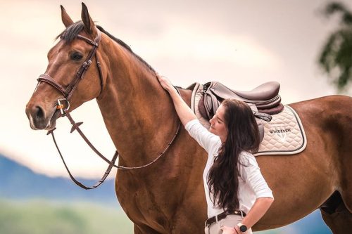 Winderen Ugró Nyeregalátét, Latte/Chocolate