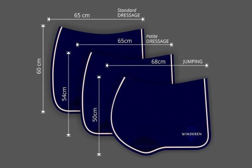 Winderen Ugró Nyeregalátét, Navy/Rose Gold