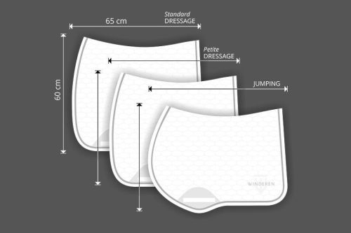 Winderen Ugró Nyeregalátét, Snowflake/Silver